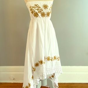 Cotton Embroidered Dress